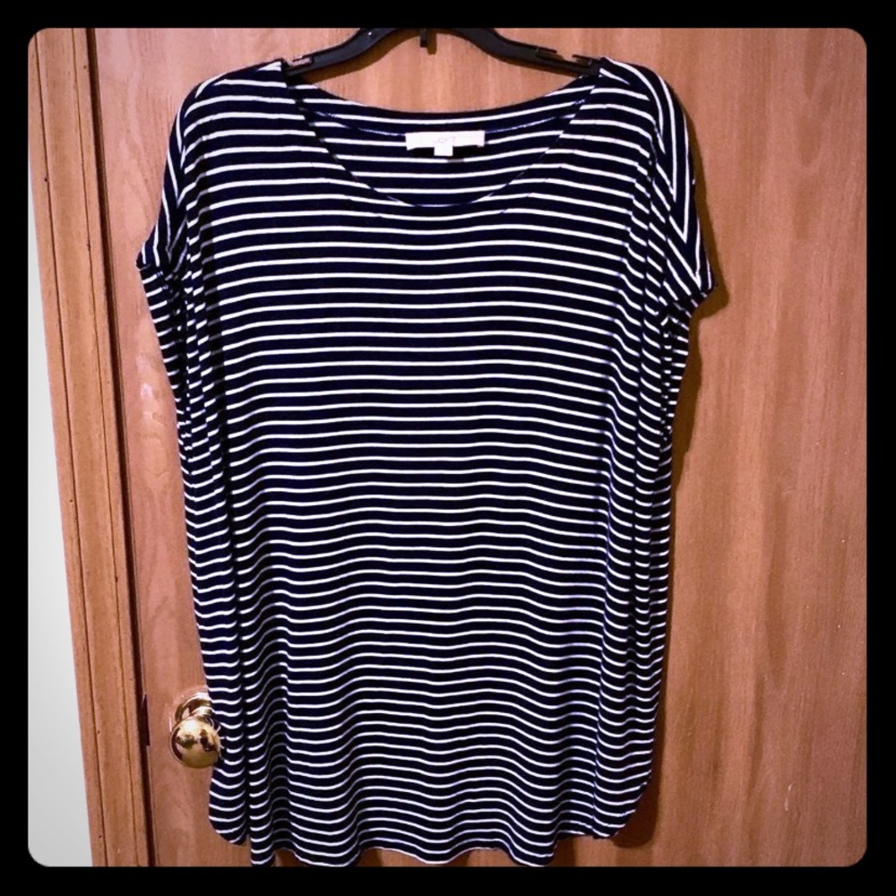 Loft XL Striped top